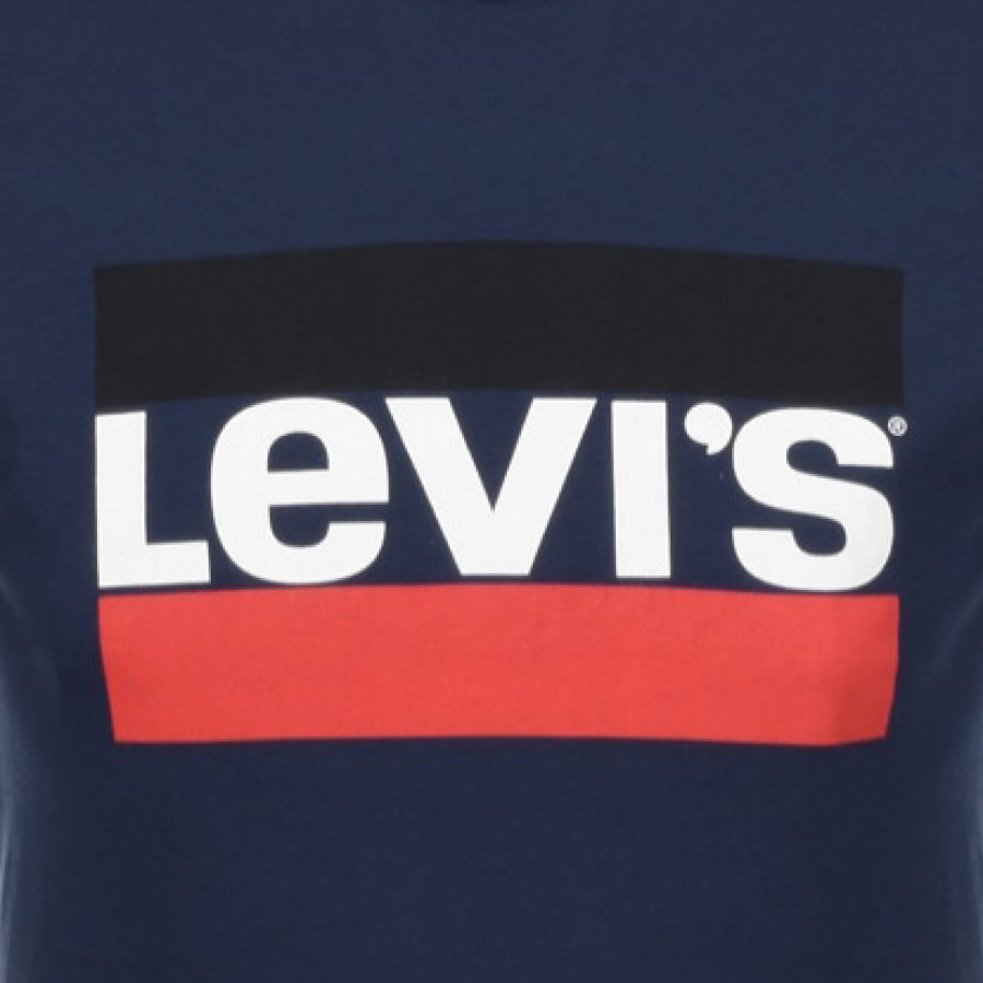 Alternative Image for ProductLevis Crew Neck Sportswear T Shirt Blue3